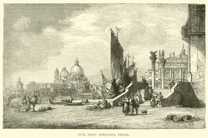 Riva Degli Schiavoni, Venice by English School