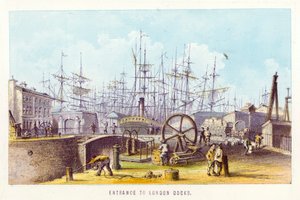 River Thames: Entrance to London Docks
