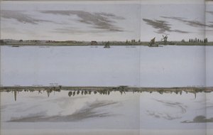 River Thames Panorama, c.1829 by English School