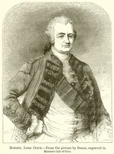 Robert, Lord Clive by English School