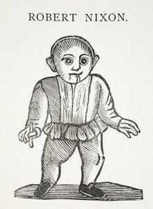 Robert Nixon, illustration from Chap-books of the Eighteenth Century by John Ashton, pub. 1882 by English School