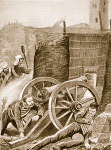 Roberts narrow escape at the siege of Delhi in September 1857 by English School