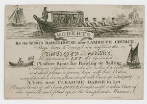 Roberts, Trade Card