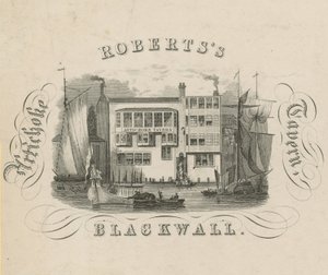 Robertss Artichoke Tavern, Blackwall, London by English School