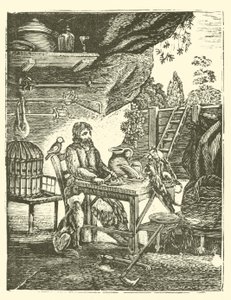 Robinson Crusoe by English School