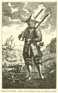 Robinson Crusoe by English School