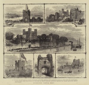 Rochester Castle, Kent by English School