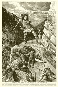 Roland, the Hero of the National Epic of France by English School