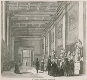 Roman Gallery in the British Museum by English School