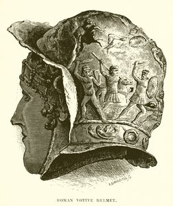 Roman Votive Helmet by English School