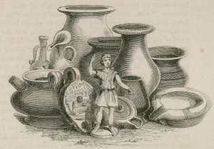 Roman antiquities found on the site of St Paul