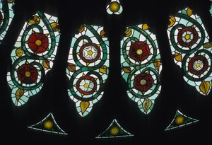 Rose Window (detail) by English School
