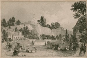Rosherville Gardens, The Italian Garden, Gravesend by English School
