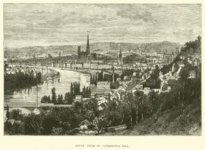 Rouen from St Catherine