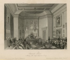 Royal Antiquarian Society by English School