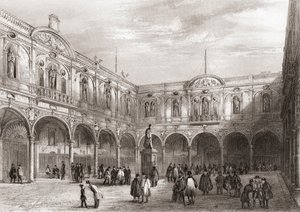 Royal Exchange, London, England by English School
