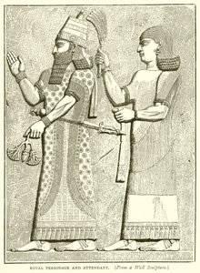 Royal Personage and Attendant
