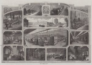 Royal Small Arms Factory in Enfield by English School