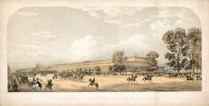 Royal Visit to the Great Exhibition 1851, East Entrance by English School