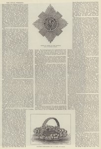 Royal Wedding of Prince Leopold and Princess Helena by English School