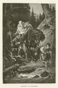 Rudolph of Habsburg by English School