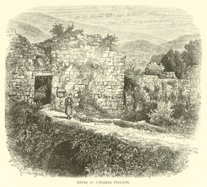 Ruins at Caesarea Philippi