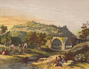Ruins of Samaria by English School