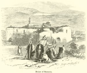 Ruins of Samaria by English School