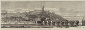 Ruins of St Cloud, from the River by English School