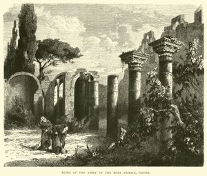 Ruins of the Abbey of the Holy Trinity, Venosa by English School