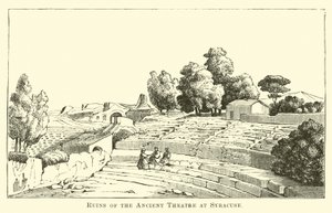 Ruins of the Ancient Theatre at Syracuse