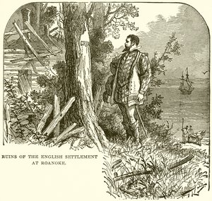 Ruins of the English Settlement at Roanoke