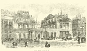 Ruins of the Palais Royal, May 1871 by English School