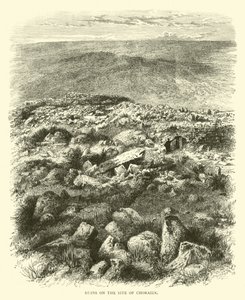 Ruins on the Site of Chorazin by English School