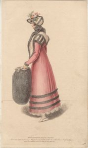 Russian Mantle, Pelisse and Bonnet by English School