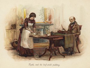Ruth, and the beef-steak pudding by English School
