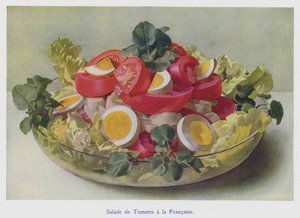 French Tomato Salad by English School