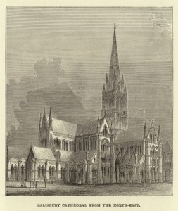 Salisbury Cathedral from the North-East by English School