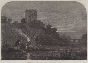 Salmon-Poaching on the Tweed, "Burning the Water"