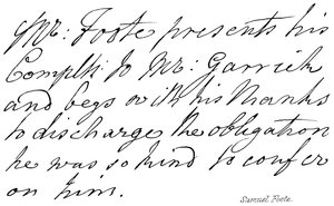 Samuel Foote by English School