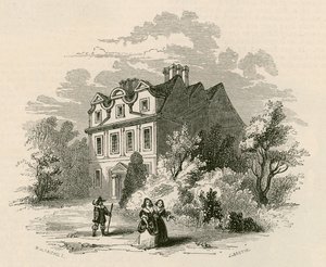 Sandford Manor House, Fulham, London, Formerly the Dwelling Place of Nell Gwynne by English School