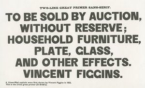 Sans Serif Poster by English School