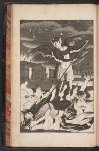 Satan from Paradise Lost by John Milton by English School
