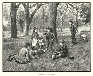 Saturday in the Park by English School