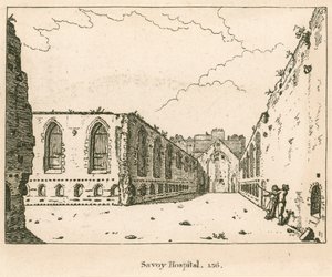 Savoy Hospital, London by English School