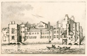 Savoy, London, as it is at present, 1792 by English School