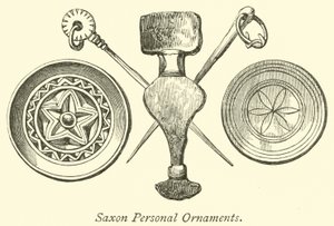 Saxon Personal Ornaments by English School