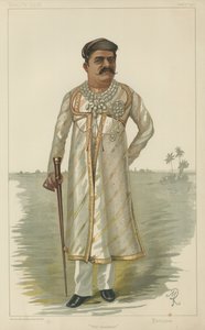 Sayajirao Gaekwad III, the Gaekwar of Baroda by English School