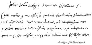 Julius Caesar Scaliger