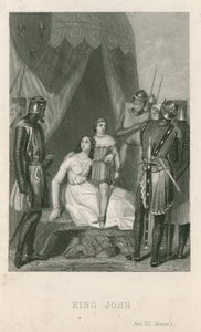 Scene from King John by William Shakespeare